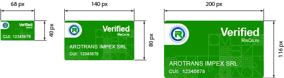 Dimensiuni RisCo Verified Light